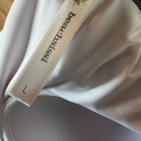 Floral Print Twist Front One Piece Swimsuit - Picture 3 of 9